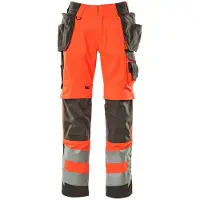 Mascot Safe Supreme 15531 Hanging Pockets Big Work Pants Jaune 56 / 35