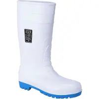 Portwest FW95 Botte de sécurité totale en caoutchouc S5 Blanc Gr. 43