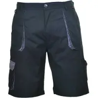Portwest Bermuda Texo Contrast Noir S
