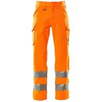 Mascot Safe Light 18879 Big Thigh Pockets Work Pants Orange 66 / 32