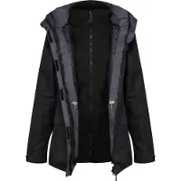 Regatta TRA148 | Femmes Benson III Breathable 3 in 1 Jacket, Imperméable - Couleur : Navy - Taille : 42 (16)