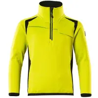 Mascot Accelerate Safe 19903 Half Zip Sweatshirt Jaune 152 cm Garçon