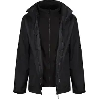 Regatta Parka 3 en 1 imperm?able Black/Black - Regatta RGA150 - Taille L