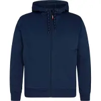 Engel Sweat de travail imperméable zippé à capuche Extend - coloris bleu - XL