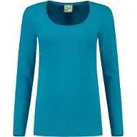 Lemon & soda T-shirt Col Rond LS Femme Turquoise - Lemon & Soda LEM1267 - Taille 2XL