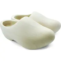 Gevavi Sabot en Bois Gevavi Enfant VV Blanc Poncé-Taille 22