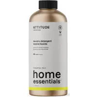 ATTITUDE DTERGET DE LAUDRIE ATTRIE avec des huiles essentielles EWG Plant vgtalien vrifie et ingrdients minraux Il rechargeable Bouteille en alumi