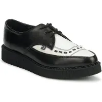 T.U.K Creepers Rockabilly de - Pointed Creeper Tie - EU41 - EU46 - pour Homme - noir/blanc - Taille EU 45