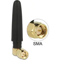DeLOCK Antenne SMA - SMA male - 1 dBi - 433 MHz