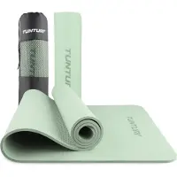 Tunturi Tapis de yoga 8 mm, Menthe