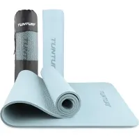 Tunturi Tapis de yoga 8 mm, bleu clair