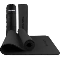 Tunturi Tapis de yoga 8 mm, noir