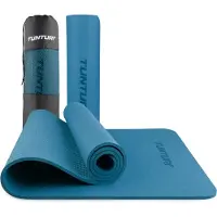 Tunturi 8 Mm Yoga Mat Bleu