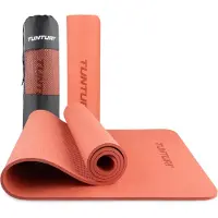 Tunturi Tapis de yoga 8 mm, Rose Gold