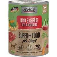 Mac'S Lot 24 x 800 g pour chien - bœuf, légumes