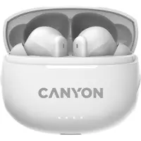 Canyon Casque Bluetooth TWS-8 ENC Earbuds/BT 5.3 blanc au détail