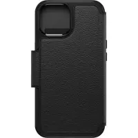 Otterbox Strada Apple iPhone 15 Book Case Cuir Noir avec MagSafe