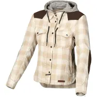 Macna Inland Plaid Veste textile de moto pour femmes