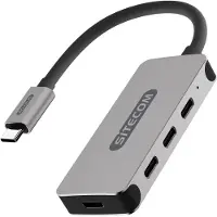 Sitecom USB-C to USB-C Hub 4 Port - 5 Gbps