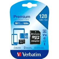Verbatim Pro 128 Go MicroSDXC UHS-I Classe 10