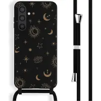 IMoshion Coque design en silicone avec cordon Samsung Galaxy S23 FE - Sky Black