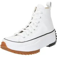 Converse Run Star Hike Foundational Leather Baskets à lacets Plateforme Caoutchouc blanc – undefined / Caoutchouc blanc