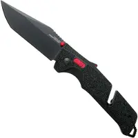 SOG Couteau pliant Trident AT Mk3, black/red, tanto