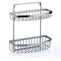 kela Étagère de Douche Kela Galant Silver Matt