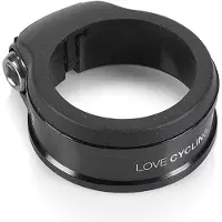 Xlc collier de selle avec joint PC-A02, Ø 31,8 mm, noir (1 pièce)