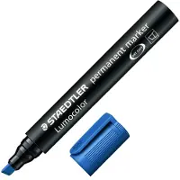Staedtler 350-3 marqueur indélébile Bleu 1 pièce(s) - Marqueurs indélébiles (Bleu, Polypropylene, 2 mm, 5 mm, 1 pièce(s))