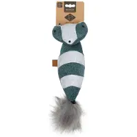 D&D Home Rocco Catnip, raton laveur 40 x11cm bleu (Peluche pour chat)