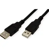 Roline 11.02.8918 câble USB 1,8 m USB 2.0 USB A Noir
