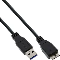 Goobay 35410 Câble USB 3.0, A à Micro B, noir, 1m