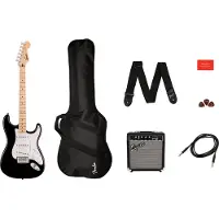 Squier Sonic Stratocaster Pack Black Guitare électrique