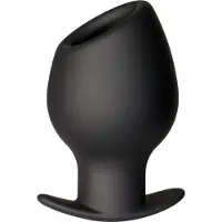 Master Series Plug anal Creux Large - Noir