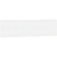 vidaXL Tête de lit murale blanche 204x3x60 cm pin massif