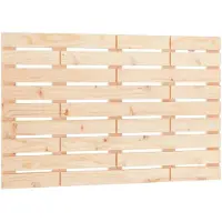 vidaXL Tête de lit murale 81x3x63 cm pin massif