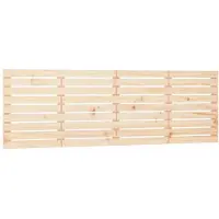 vidaXL Tête de lit murale 166x3x63 cm pin massif