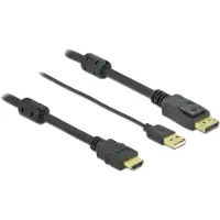 DeLOCK Câble DisplayPort vers HDMI 4K -