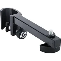 K&M 19715 Support de Serrage Universel - Noir