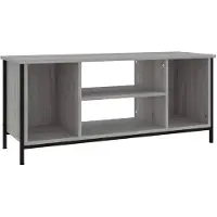 vidaXL Armoire TV Gris Sonoma 102x35x45 cm Bois composite