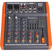 Lotronic TABLE DE MIXAGE MUSIQUE A 4 CANAUX EXTRA COMPACTE