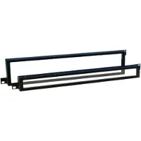 Adam hall 19 Front Panel with Plexiglass Insert 2U