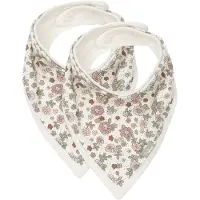 Jollein Bavoir Jollein Bandana Retro Flowers (2pack)