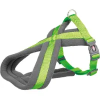 Trixie Premium Touring Harnais - L: 60-90 Cm/25 Mm, Pomme