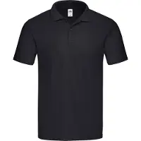 Fruit Of The Loom - "Original" Poloshirt für Herren RW7879 (3XL) (Schwarz)