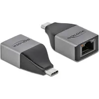 DeLOCK 64118 USB Type-C Adapter zu Gigabit LAN 10/100/1000 Mbps