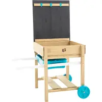 Tp Toys Table de jeu en bois pour enfants, eau et sable "Fun" nature