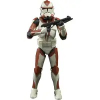 Hasbro F5599 Disney Star Wars La Guerre des Clones Clone Trooper 187th Battalion Actionfigur The Black Series Klonkrieger in Uniform und Waffe, 15 cm