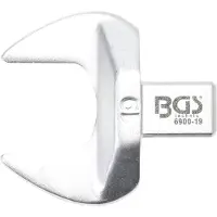 Bgs Clé à fourche 19 mm Logement 9 x 12 mm - 6900-19